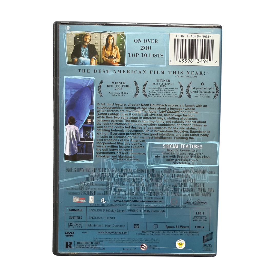 The Squid and The Whale (Special Edition) DVD - Unopened